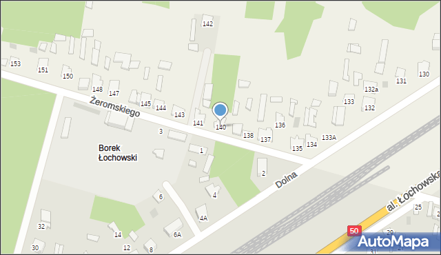 Jasiorówka, Jasiorówka, 140, mapa Jasiorówka
