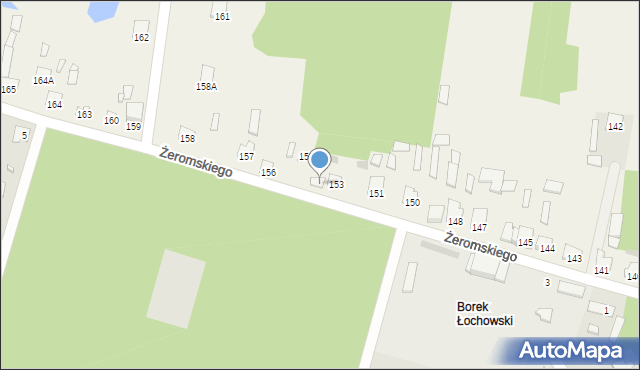 Jasiorówka, Jasiorówka, 154, mapa Jasiorówka