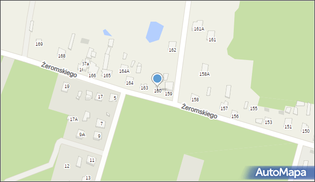 Jasiorówka, Jasiorówka, 160, mapa Jasiorówka