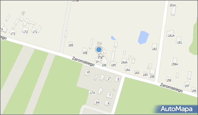 Jasiorówka, Jasiorówka, 167a, mapa Jasiorówka