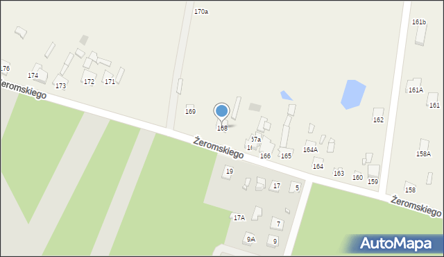 Jasiorówka, Jasiorówka, 168, mapa Jasiorówka