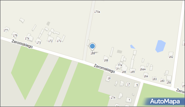 Jasiorówka, Jasiorówka, 169, mapa Jasiorówka