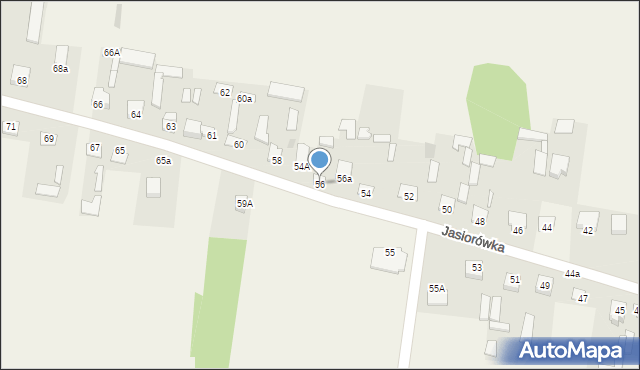 Jasiorówka, Jasiorówka, 56, mapa Jasiorówka
