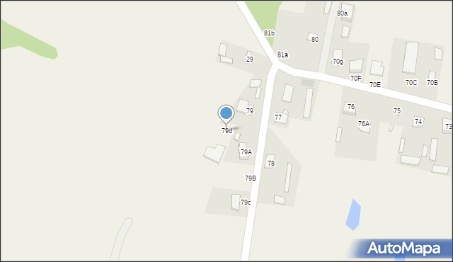 Jasiorówka, Jasiorówka, 79d, mapa Jasiorówka