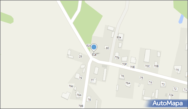 Jasiorówka, Jasiorówka, 81a, mapa Jasiorówka