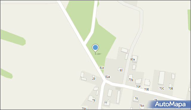 Jasiorówka, Jasiorówka, 81c, mapa Jasiorówka