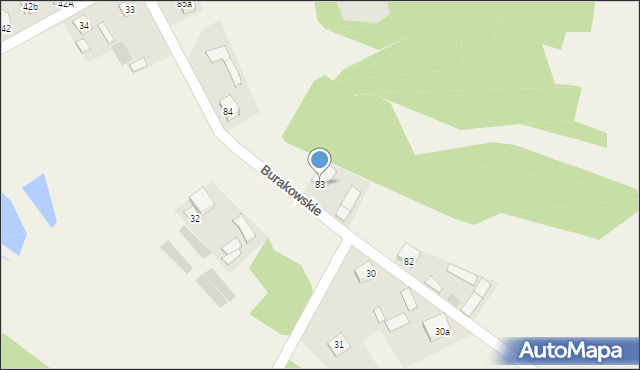 Jasiorówka, Jasiorówka, 83, mapa Jasiorówka