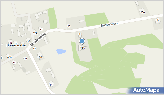 Jasiorówka, Jasiorówka, 86A, mapa Jasiorówka