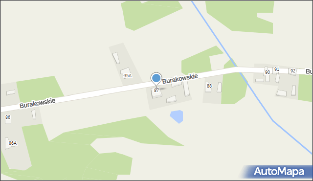 Jasiorówka, Jasiorówka, 87, mapa Jasiorówka