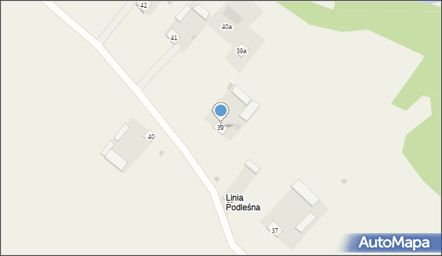 Jaśki, Jaśki, 39, mapa Jaśki