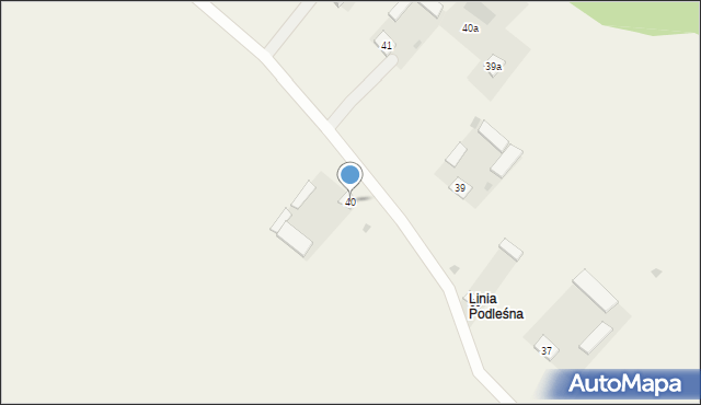 Jaśki, Jaśki, 40, mapa Jaśki