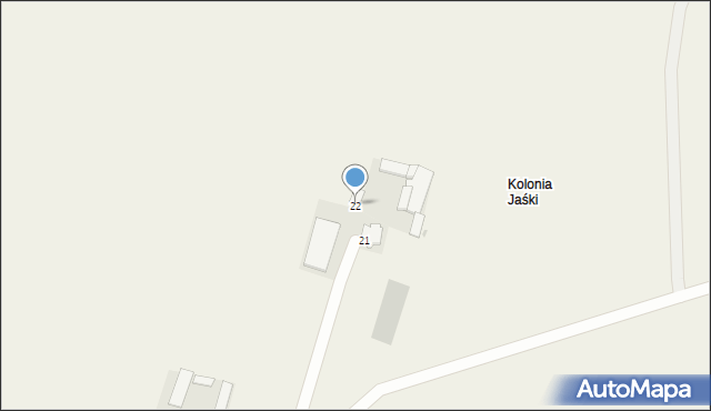 Jaski, Jaski, 22, mapa Jaski