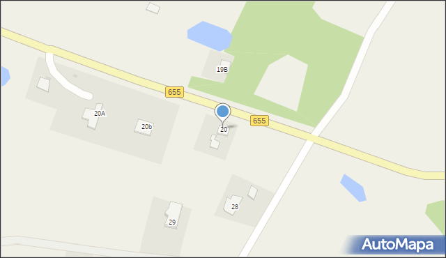 Jaśki, Jaśki, 20, mapa Jaśki