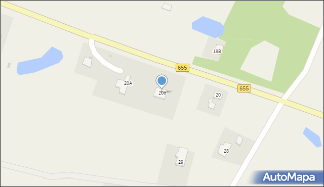 Jaśki, Jaśki, 20b, mapa Jaśki