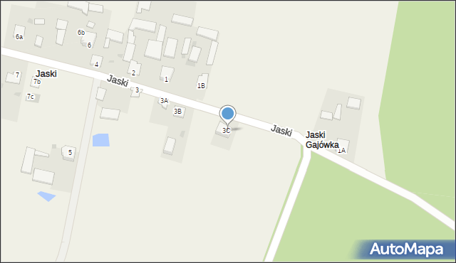 Jaski, Jaski, 3d, mapa Jaski