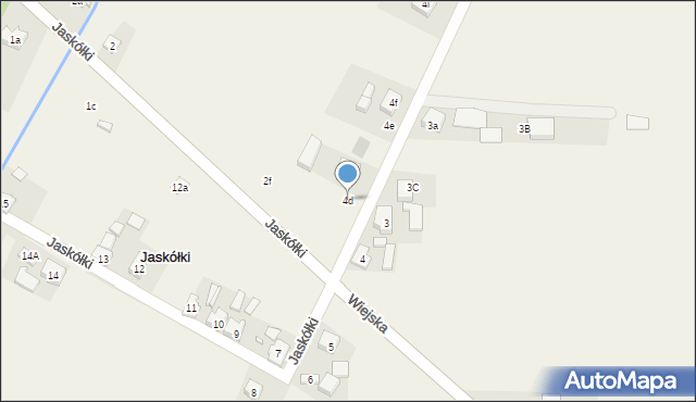Jaskółki, Jaskółki, 4d, mapa Jaskółki