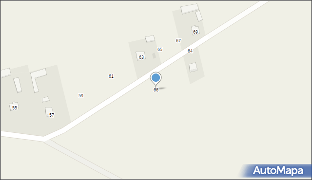 Jaskółowo, Jaskółowo, 66, mapa Jaskółowo