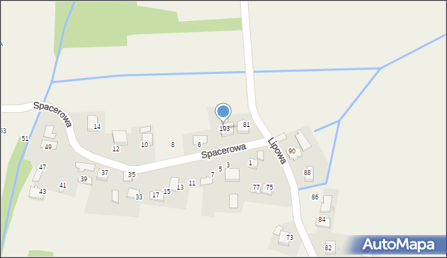 Jaśkowice, Jaśkowice, 193, mapa Jaśkowice
