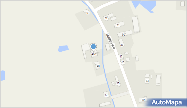 Jaśkowice, Jaśkowice, 48A, mapa Jaśkowice