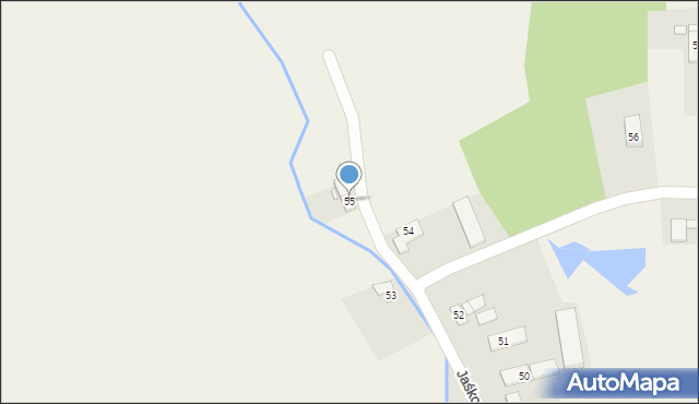 Jaśkowice, Jaśkowice, 55, mapa Jaśkowice