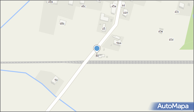Jaśkowice Legnickie, Jaśkowice Legnickie, 60, mapa Jaśkowice Legnickie