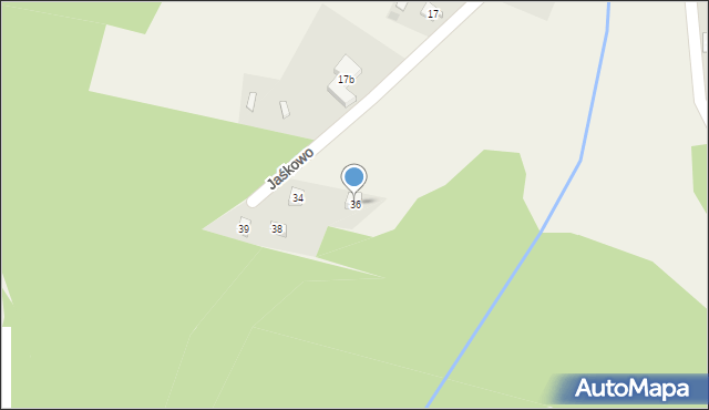 Jaśkowo, Jaśkowo, 36, mapa Jaśkowo