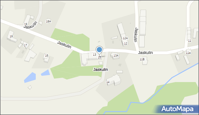 Jaskulin, Jaskulin, 15, mapa Jaskulin