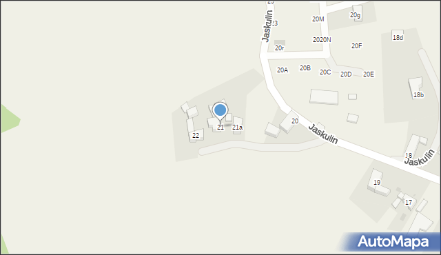 Jaskulin, Jaskulin, 21, mapa Jaskulin