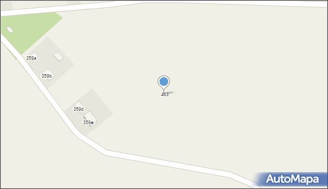 Jaślany, Jaślany, 463, mapa Jaślany