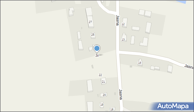 Jasna, Jasna, 24, mapa Jasna