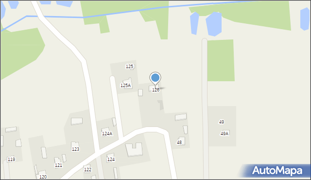 Jastków, Jastków, 126, mapa Jastków