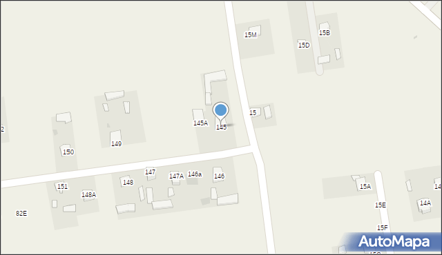 Jastków, Jastków, 145, mapa Jastków