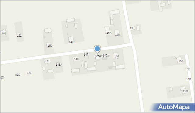 Jastków, Jastków, 147A, mapa Jastków