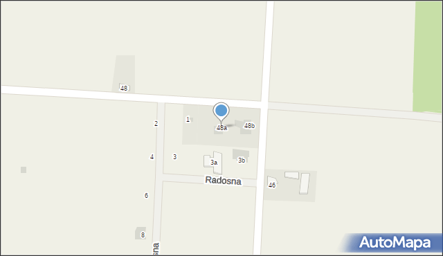 Jastków, Jastków, 48a, mapa Jastków