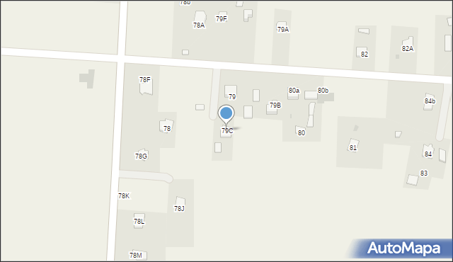 Jastków, Jastków, 79C, mapa Jastków