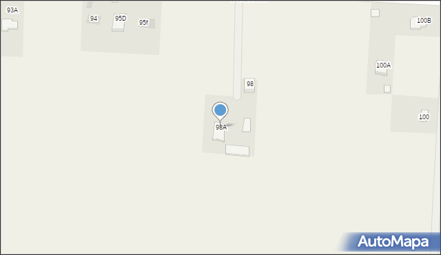 Jastków, Jastków, 98A, mapa Jastków