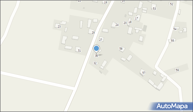 Jastków, Jastków, 30, mapa Jastków