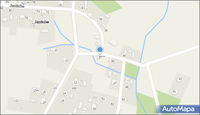 Jastków, Jastków, 37, mapa Jastków