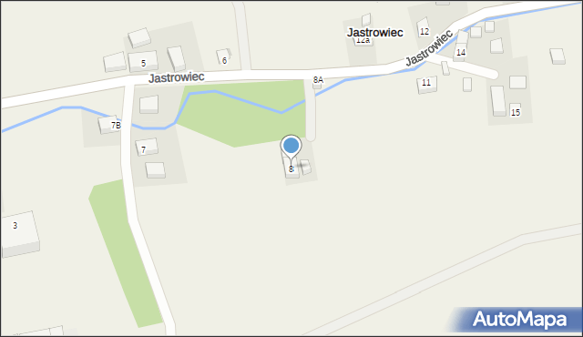 Jastrowiec, Jastrowiec, 8, mapa Jastrowiec