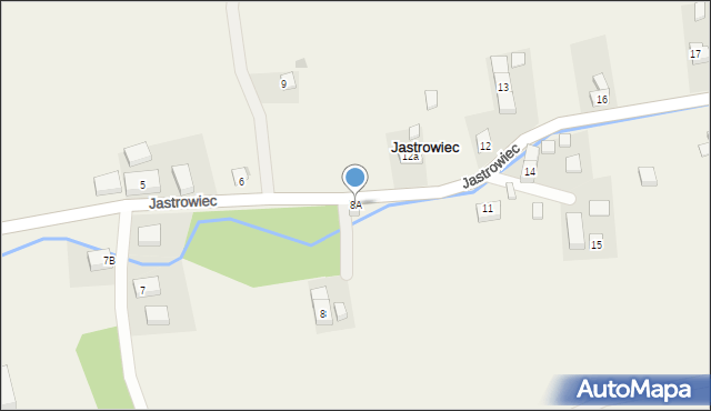 Jastrowiec, Jastrowiec, 8A, mapa Jastrowiec