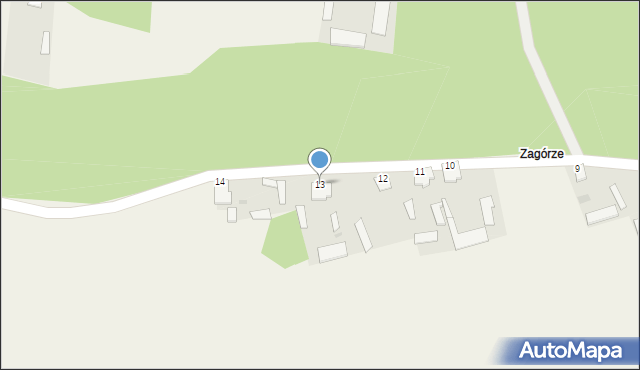 Jastrząbka, Jastrząbka, 13, mapa Jastrząbka