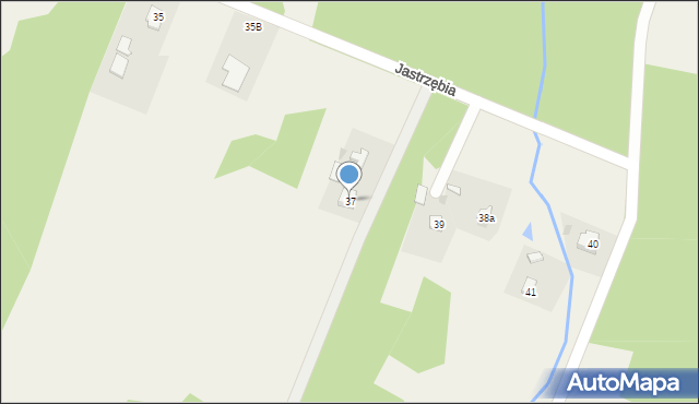 Jastrzębia, Jastrzębia, 37, mapa Jastrzębia