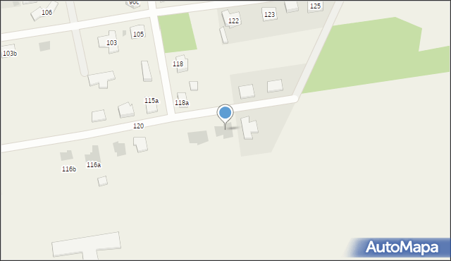 Jastrzębia, Jastrzębia, 117d, mapa Jastrzębia