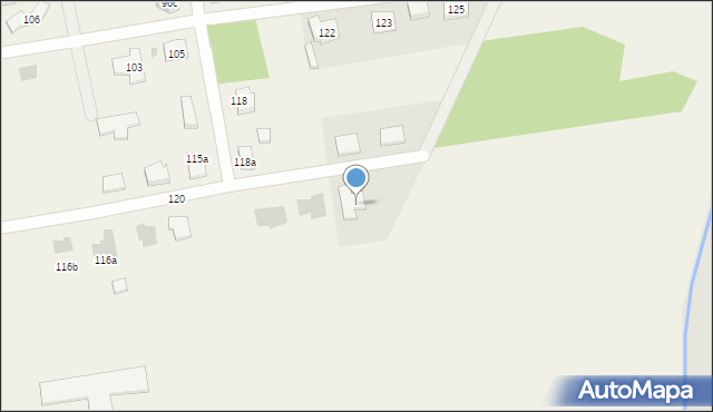 Jastrzębia, Jastrzębia, 117e, mapa Jastrzębia