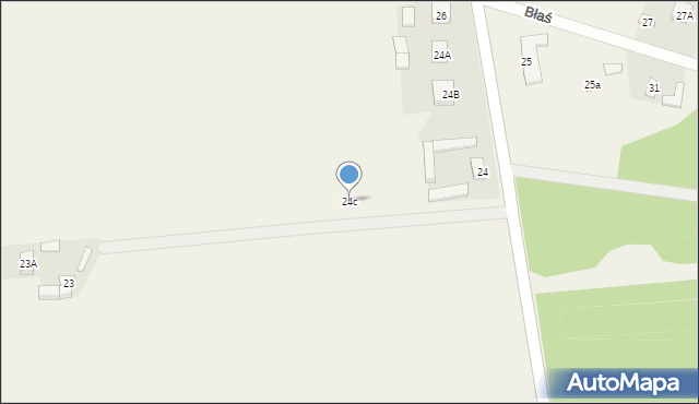 Jastrzębice, Jastrzębice, 24c, mapa Jastrzębice