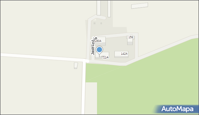 Jastrzębie, Jastrzębie, 11B, mapa Jastrzębie