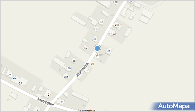 Jastrzębie, Jastrzębie, 41, mapa Jastrzębie