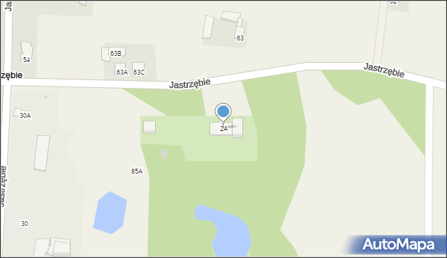 Jastrzębie, Jastrzębie, 2A, mapa Jastrzębie