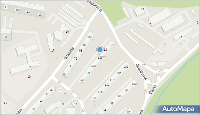 Jastrzębie-Zdrój, Jasna, 128, mapa Jastrzębie-Zdrój