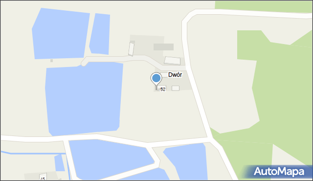 Jastrzębiec, Jastrzębiec, 52a, mapa Jastrzębiec